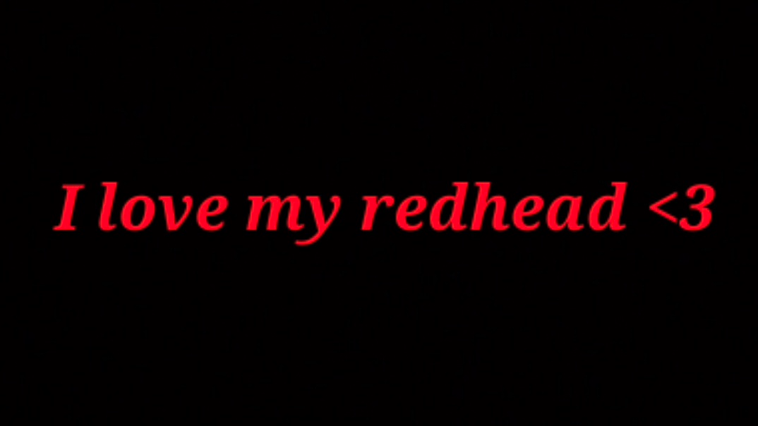 I love my redheadのバナー
