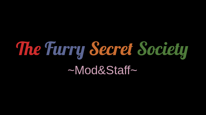 The Furry Secret Society Mod And Staffのバナー