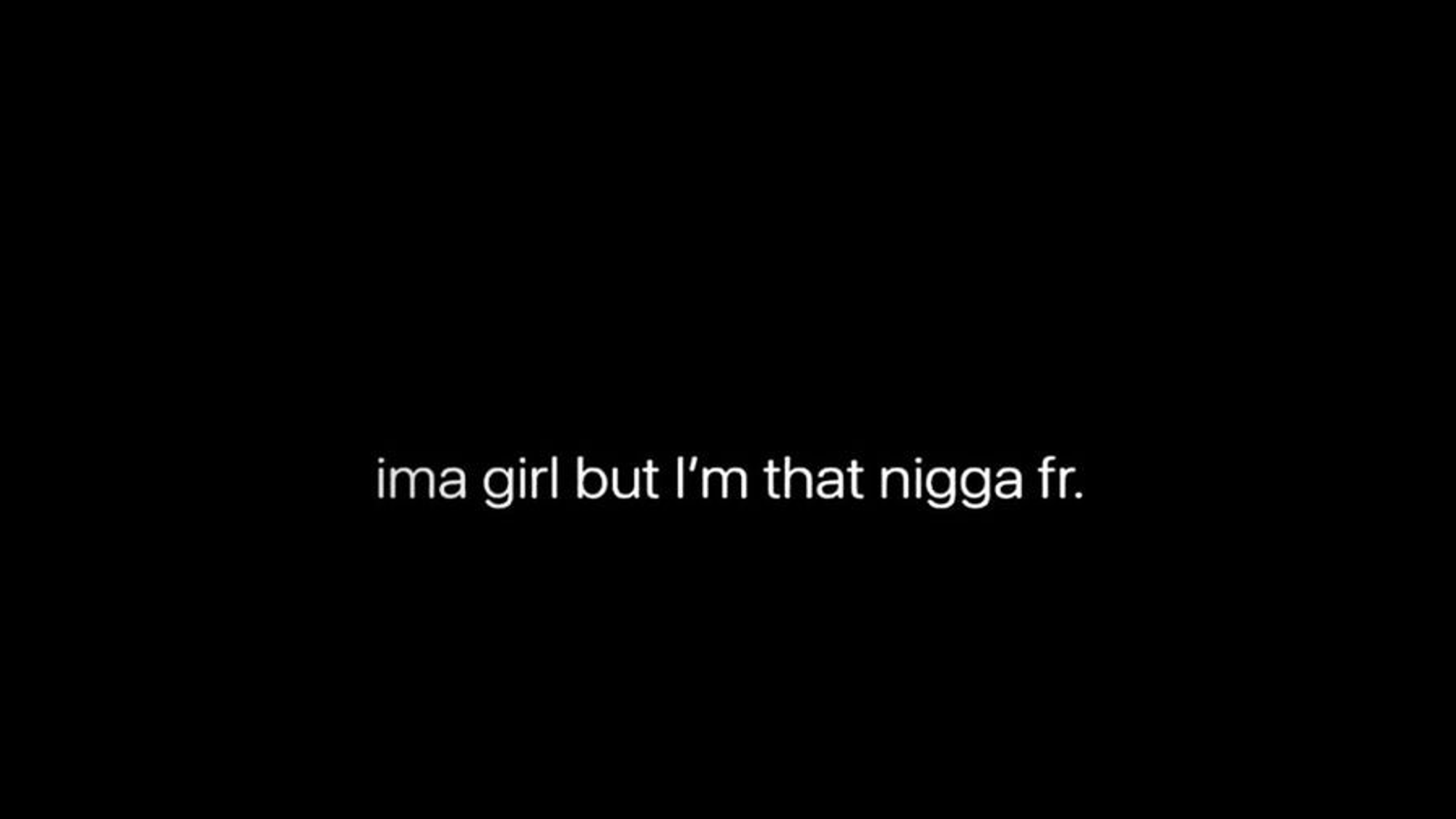 shawty is gang fr