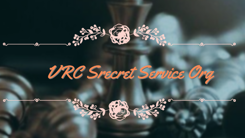 Vrchat Secret Service Org