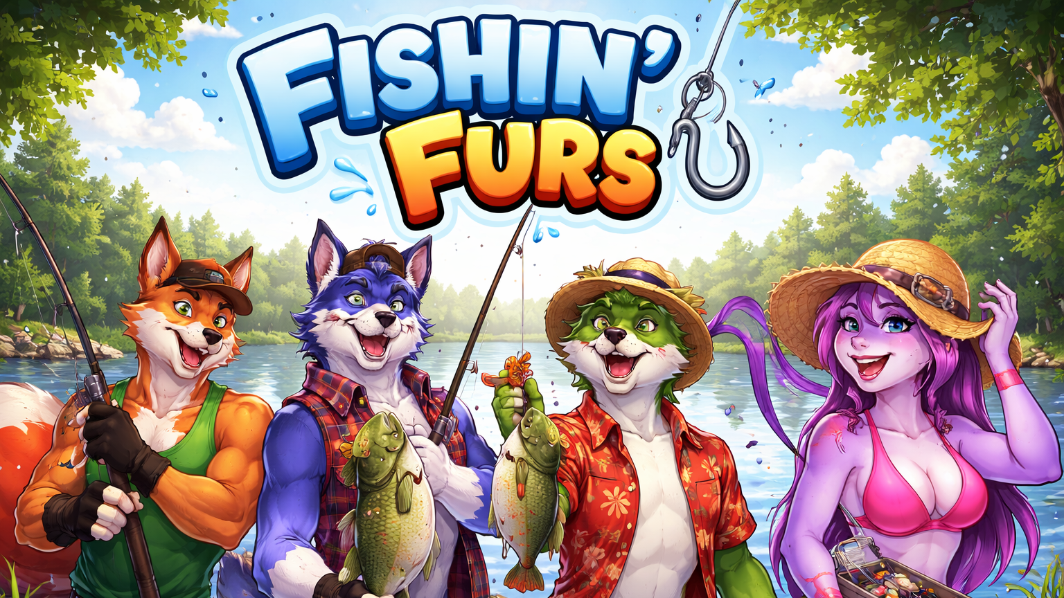 Fishin Fursのバナー