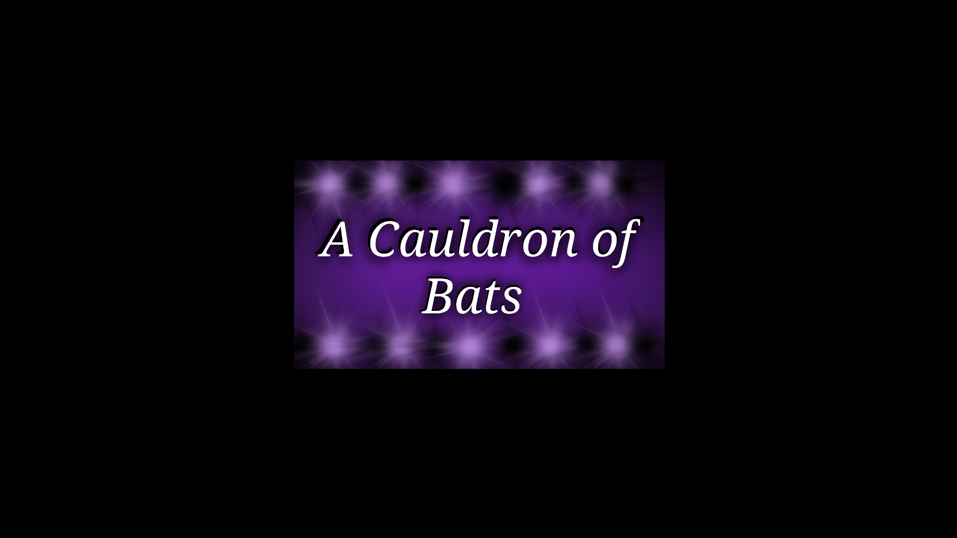 A Cauldron Of Batsのバナー