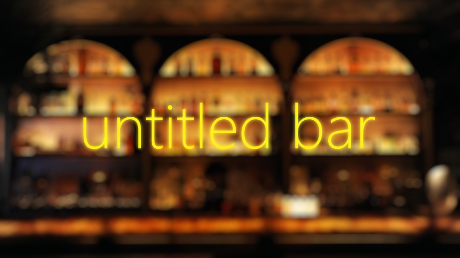 untitled Barのバナー