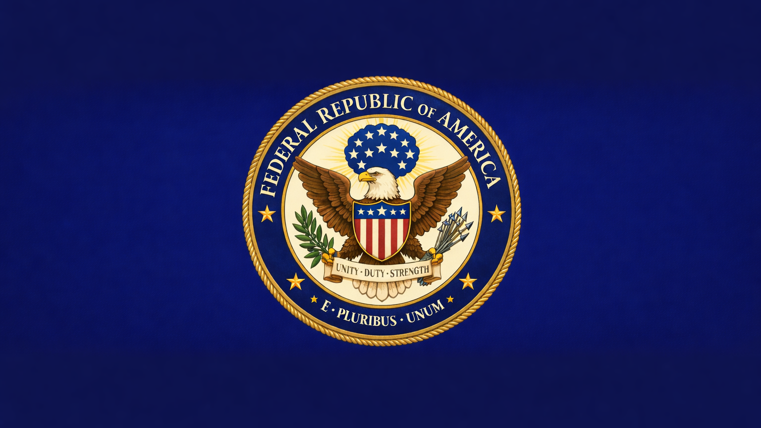 Federal Republic of Americaのバナー