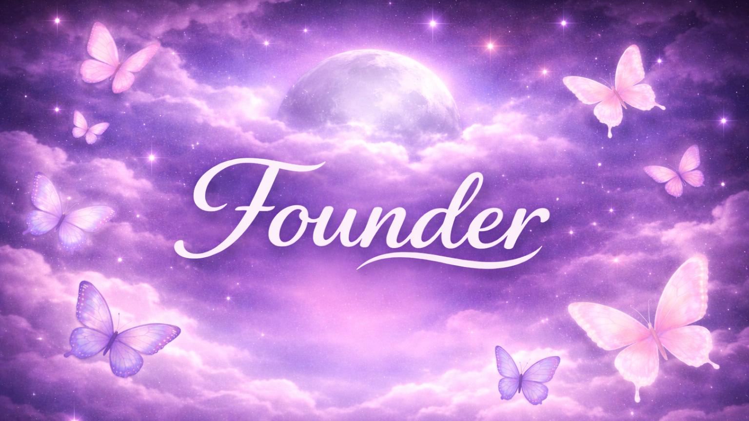 BE Founderのバナー