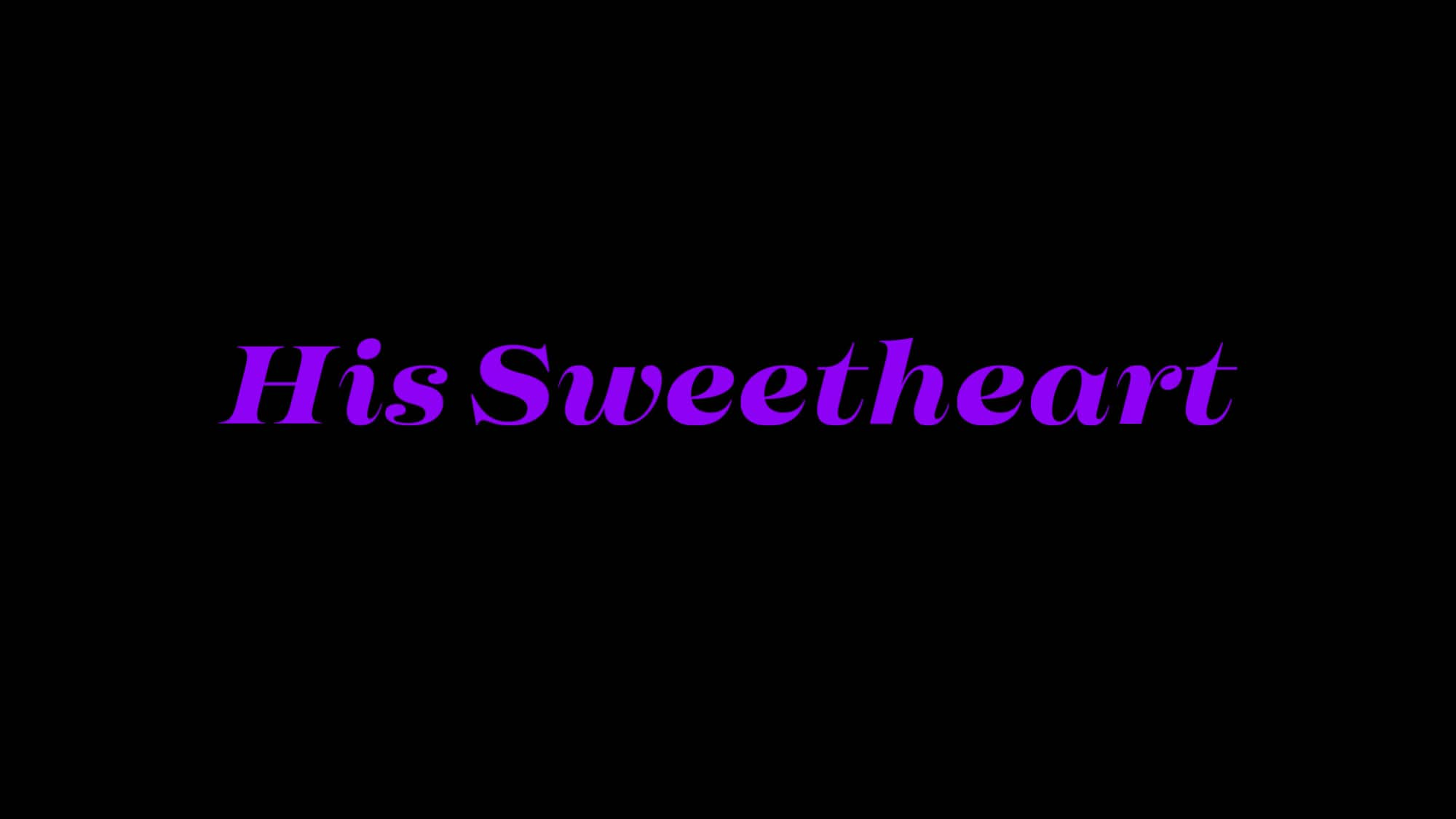 His Sweetheartのバナー