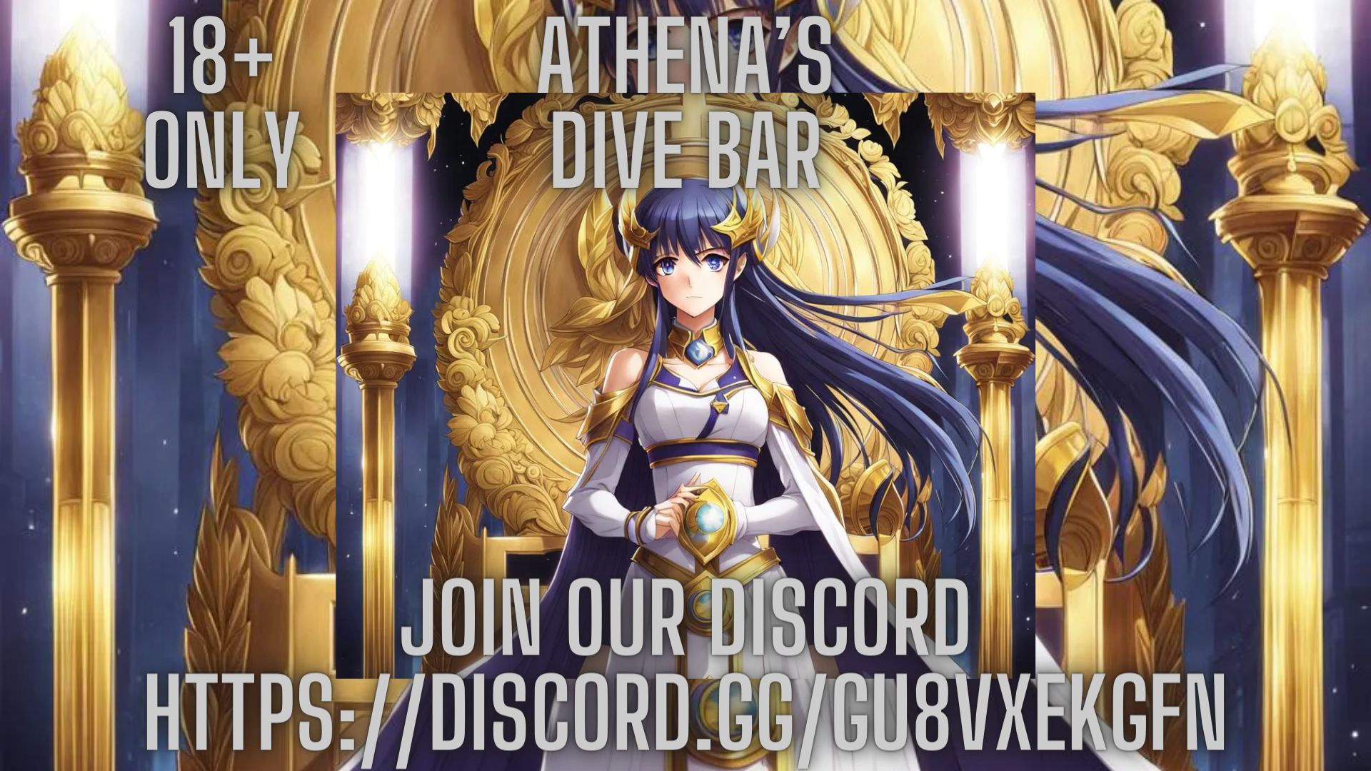 Athena's Dive barのバナー
