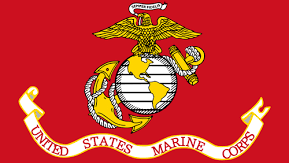 USMC of The United States of Americaのバナー