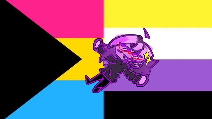 demi-pansexual and non-binaryのバナー