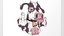 Cow Runs The Game