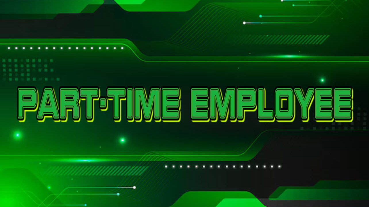Part Time Staffのバナー