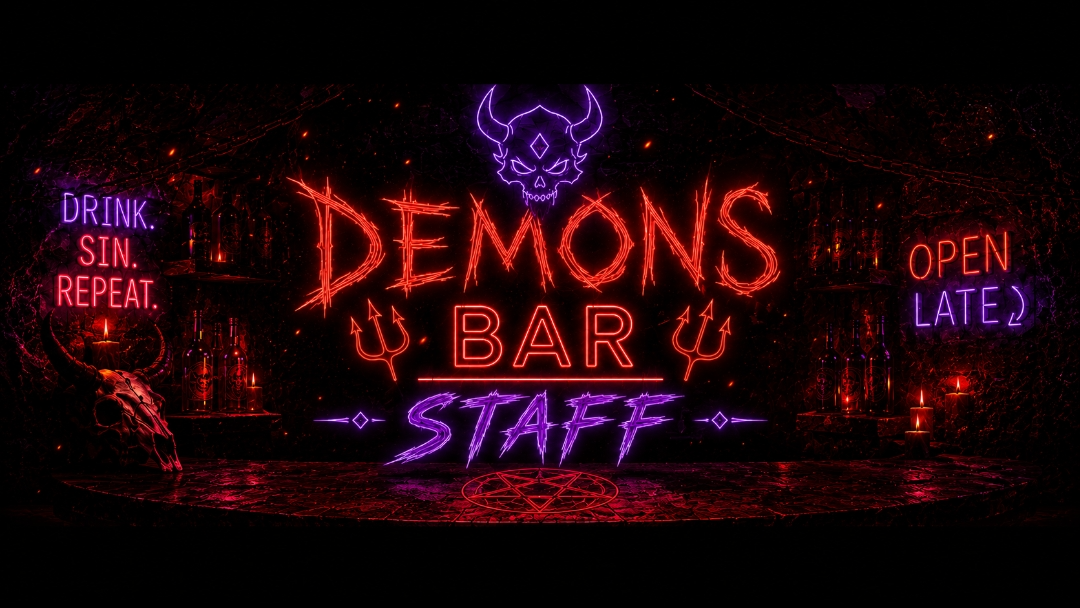 DEMONS BAR STAFFのバナー