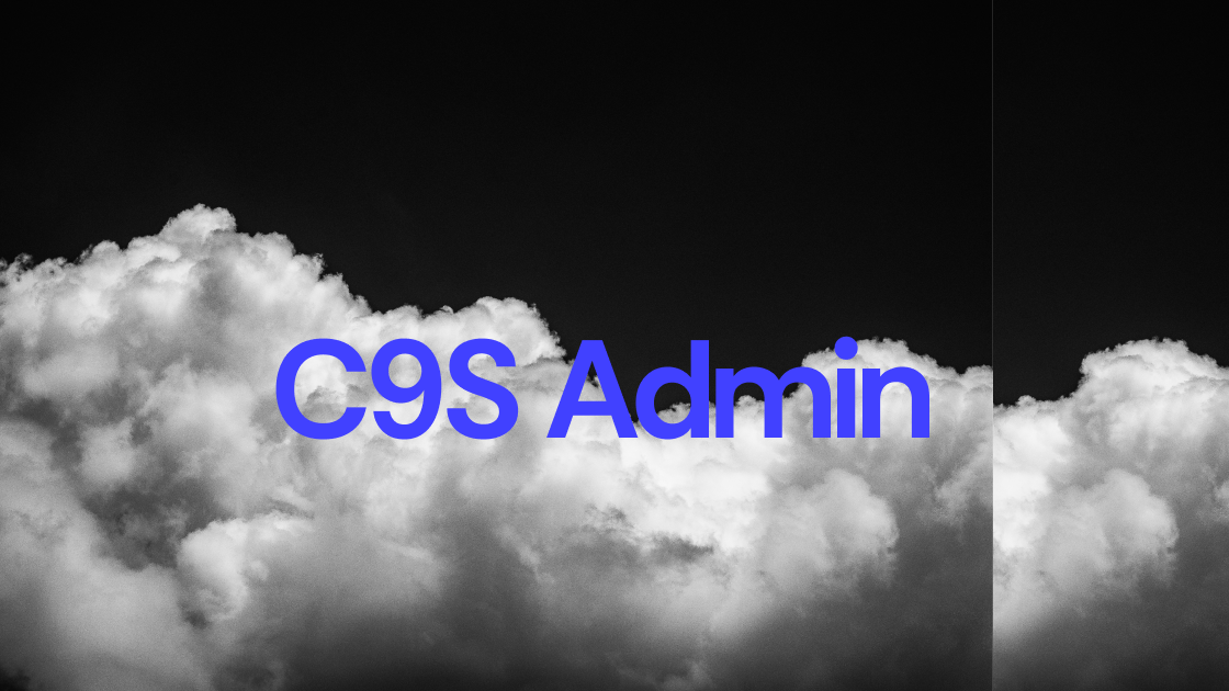 C9S Adminのバナー