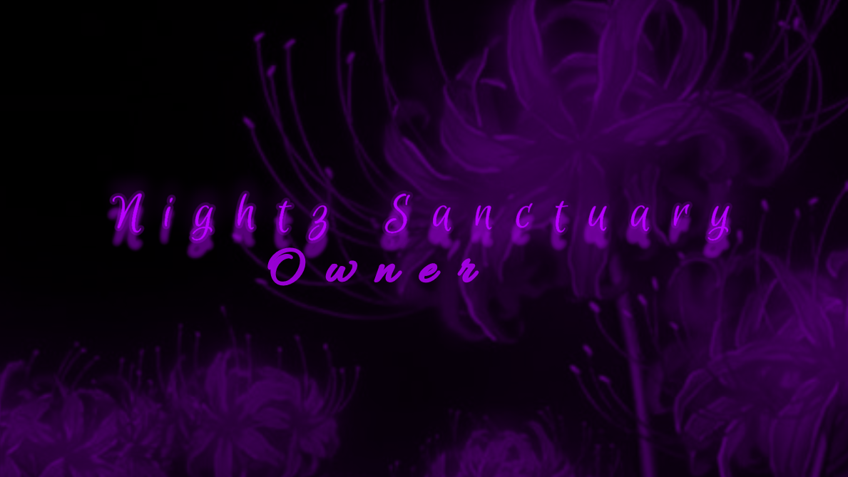 Nightz Sanctuary Ownerのバナー