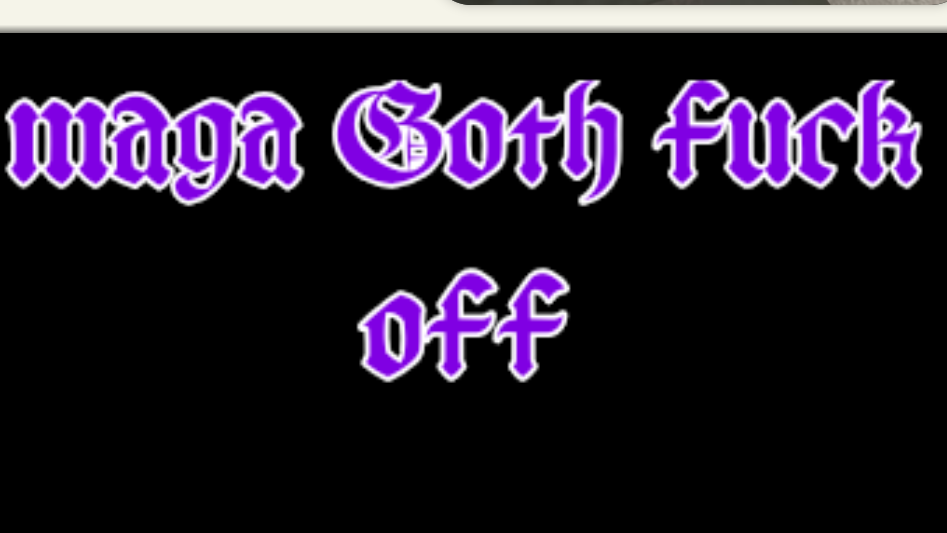 No Maga Gothのバナー