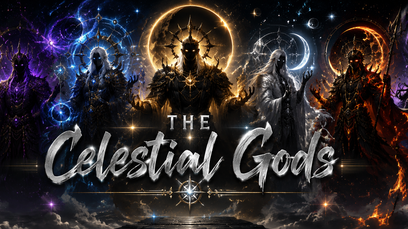 THE Celestial Godsのバナー