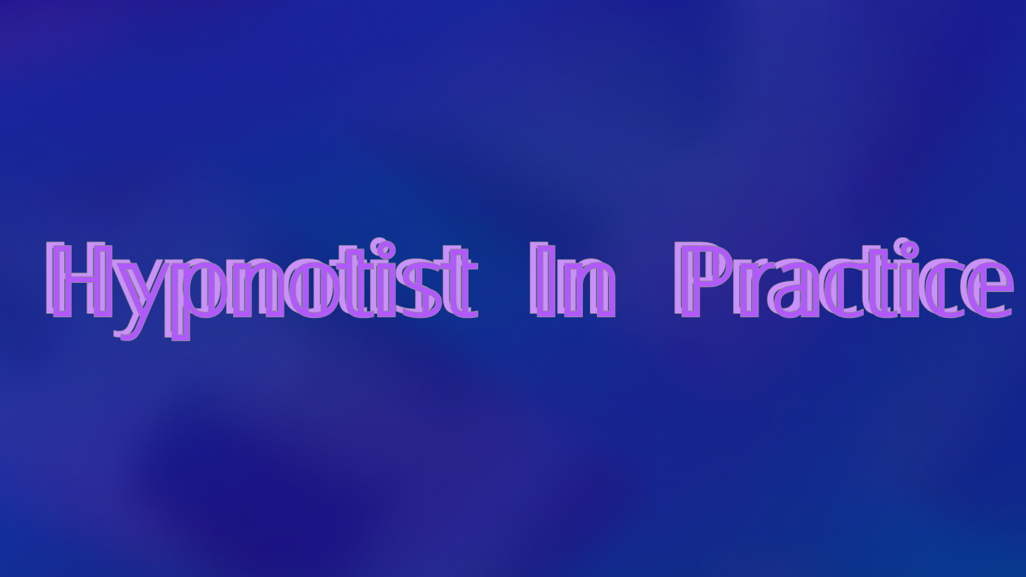 Beginner Hypnotists