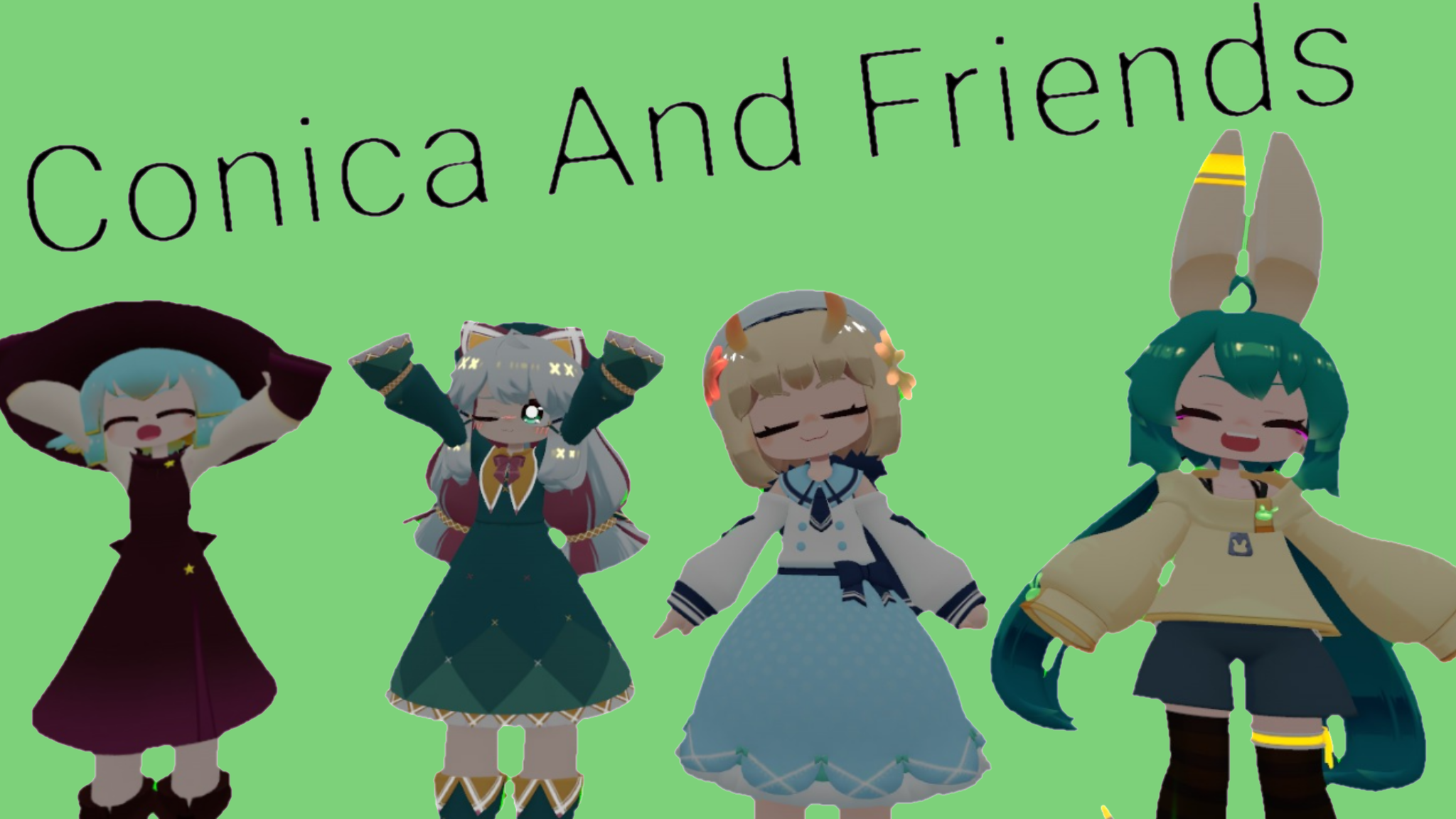 Conica and friendsのバナー