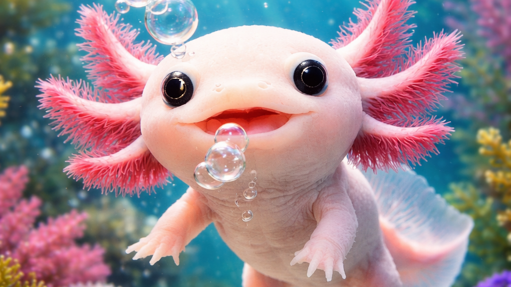 Bubble Blowin Axolotlsのバナー