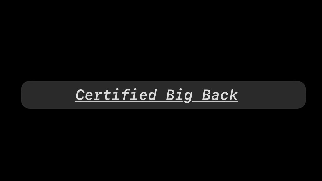 Big back nation