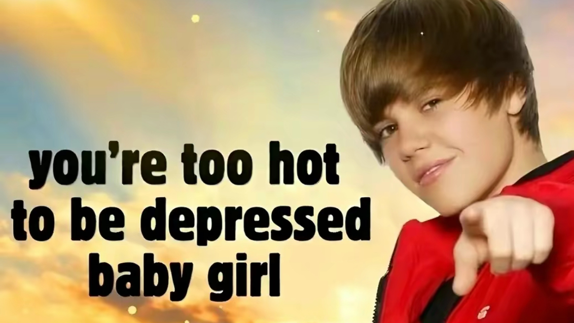 your to hot to be depressed bbgのバナー