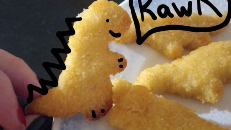dino nuggetsのバナー