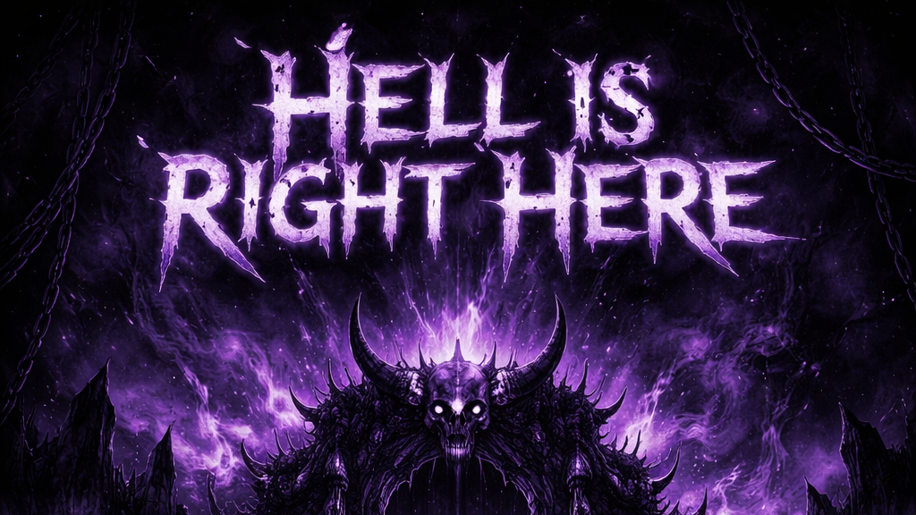 Hell Is Right Hereのバナー