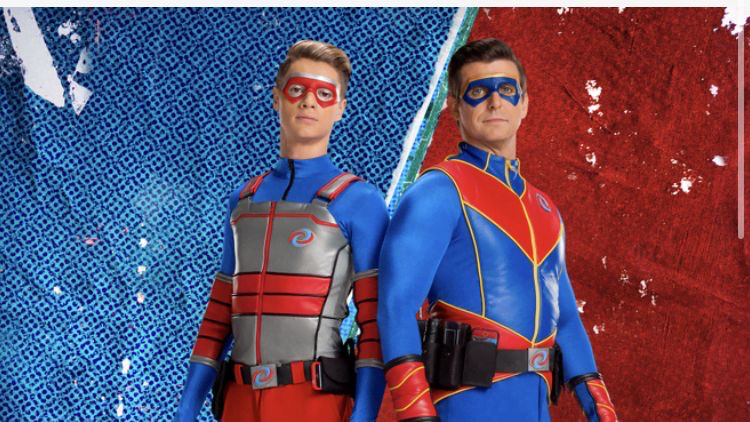 Official Kid Danger and Captain Manのバナー