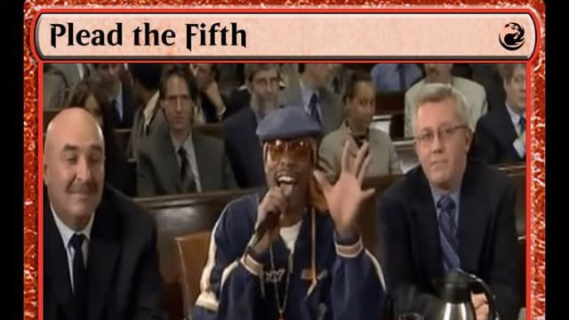I Plead the Fifth