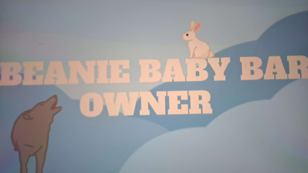 Beanie baby bar Ownerのバナー
