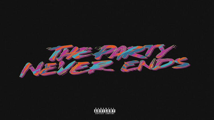 The Party Never Endsのバナー