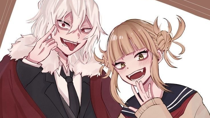 Toga and shigaraki