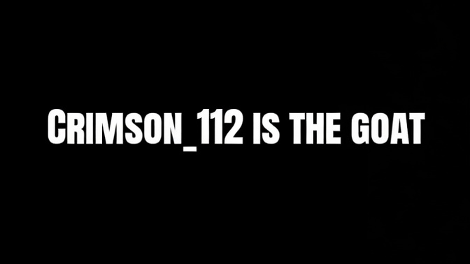 Crimson is the goatのバナー