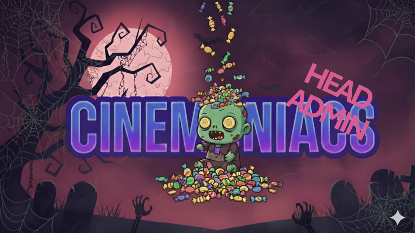 CINEMANIACS HEAD ADMIN HALLOWEEN BANNERのバナー