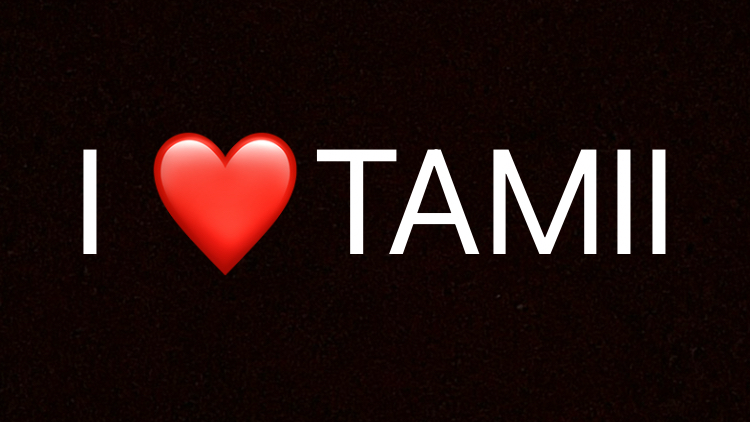WE LOVE TAMIのバナー
