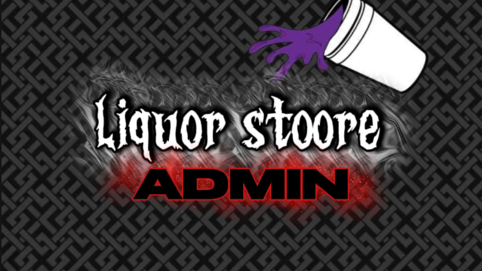 Liquor stoore ADMIN teamのバナー