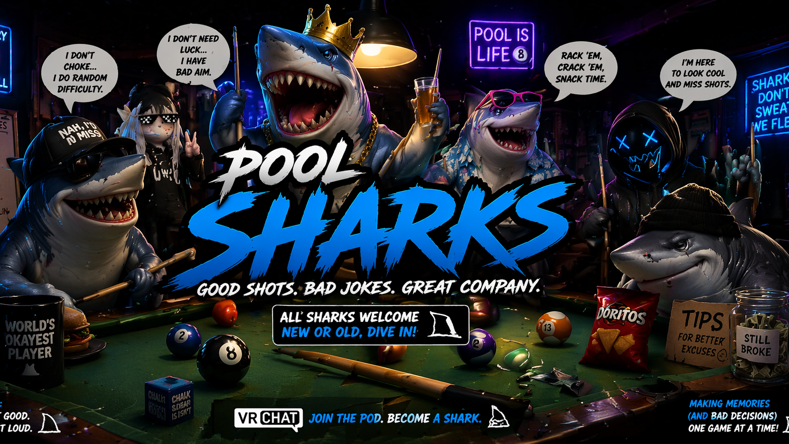 Pool Sharksのバナー