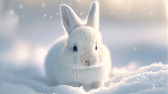 snow bunny's 0-0のバナー