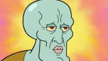 The handsome Squidward cultのバナー