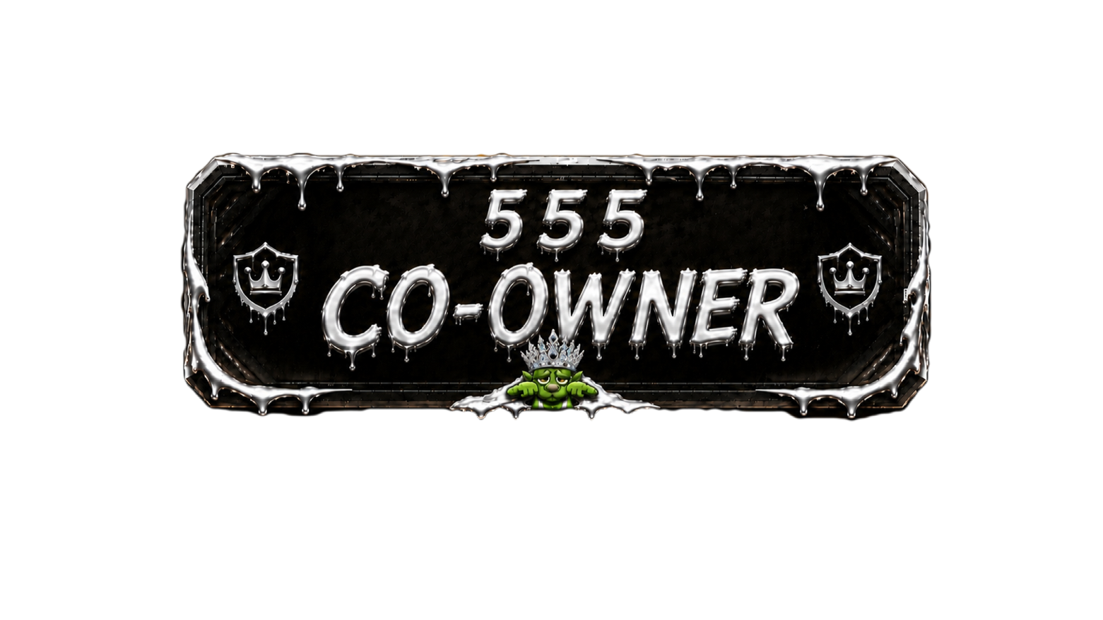 555 slimey goblinz co-ownerのバナー