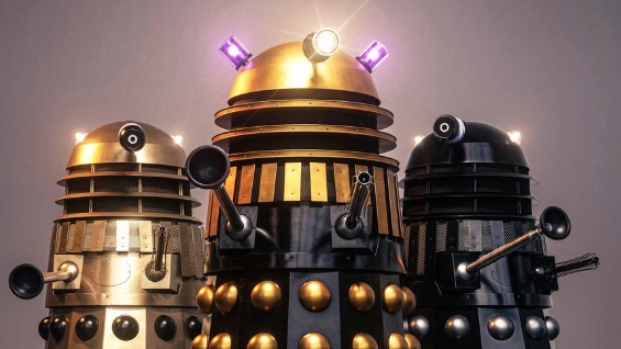 Golden Dalek and friends empireのバナー