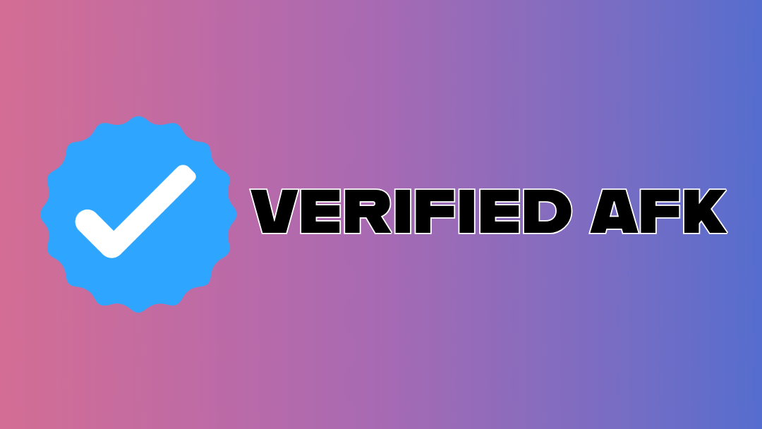 Verified AFKのバナー