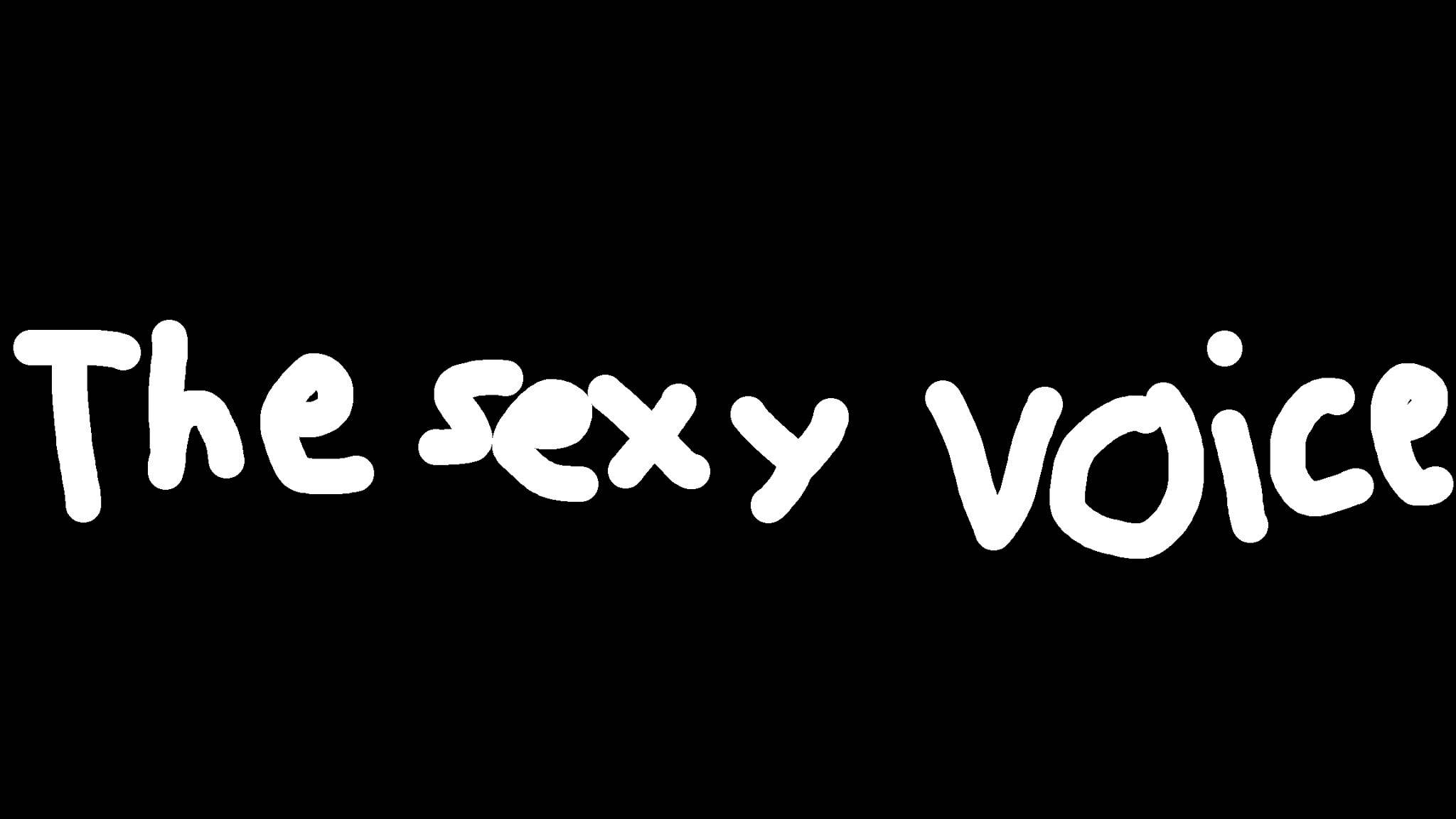 the sexy voiceのバナー
