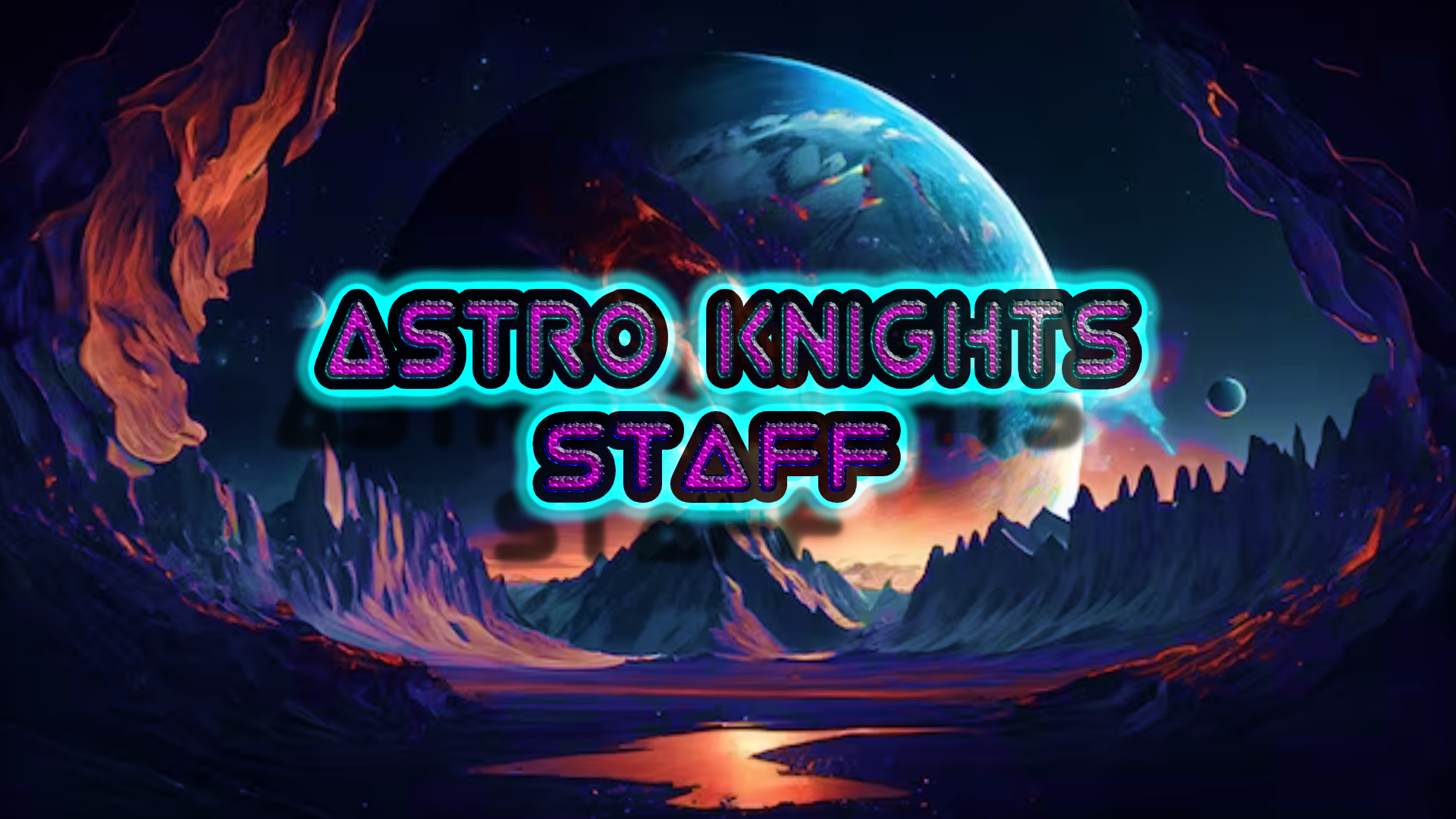 Astro Knights Staffのバナー