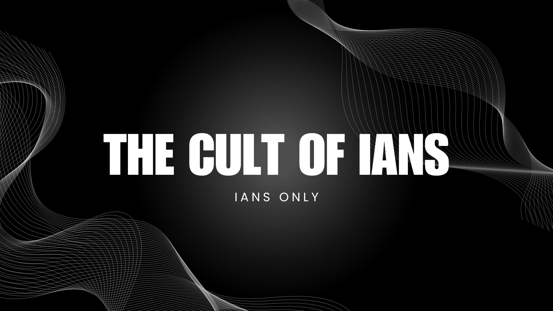 The Cult Of Iansのバナー