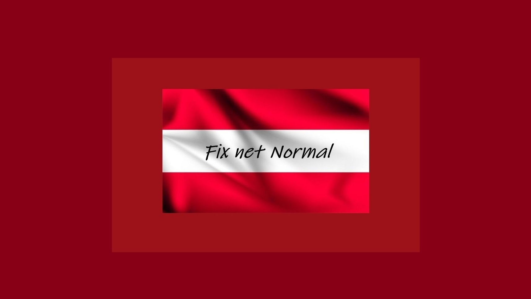 Fix net normalのバナー