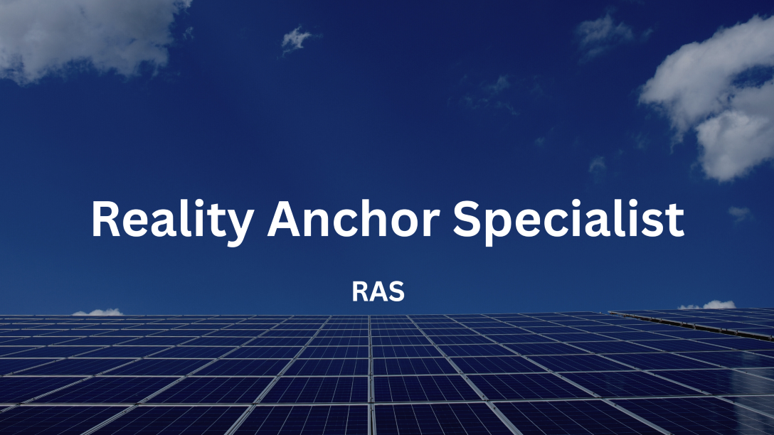 Reality Anchor Specialistのバナー