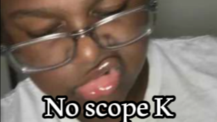 NO SCOPE Kのバナー