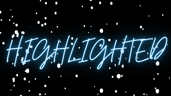 Highlightedのバナー