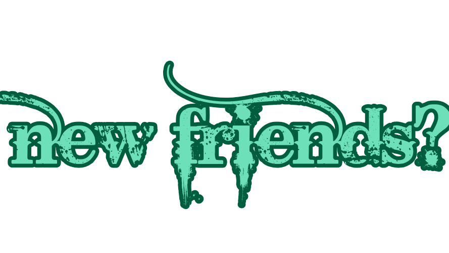 New friends?のバナー
